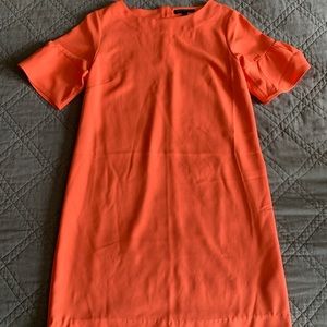 Banana Republic coral sheath dress